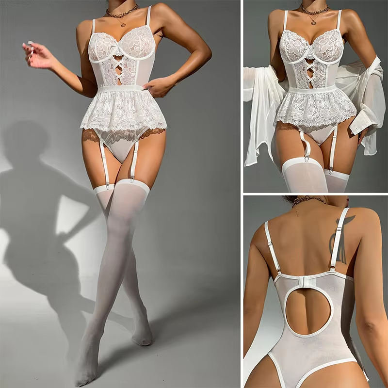 Luxurious  Baby-Doll Lingerie Set